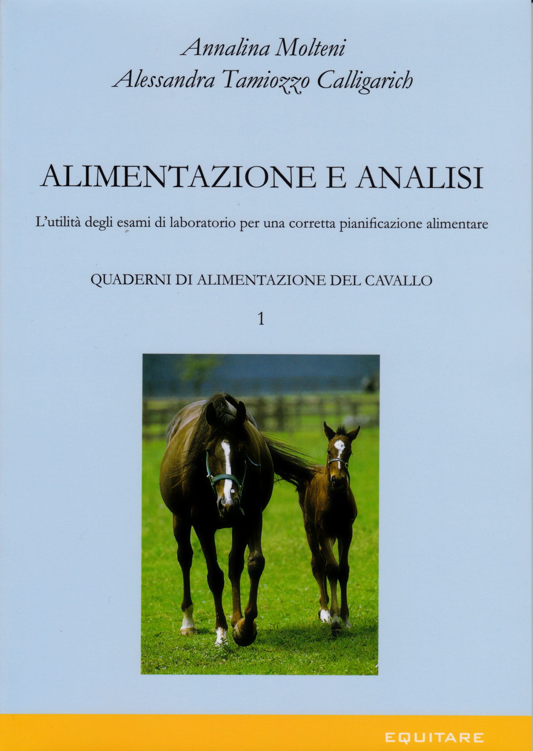 ALIMENTAZIONE E ANALISI - Annalina Molteni, Alessandra Tamiozzo Calligarich